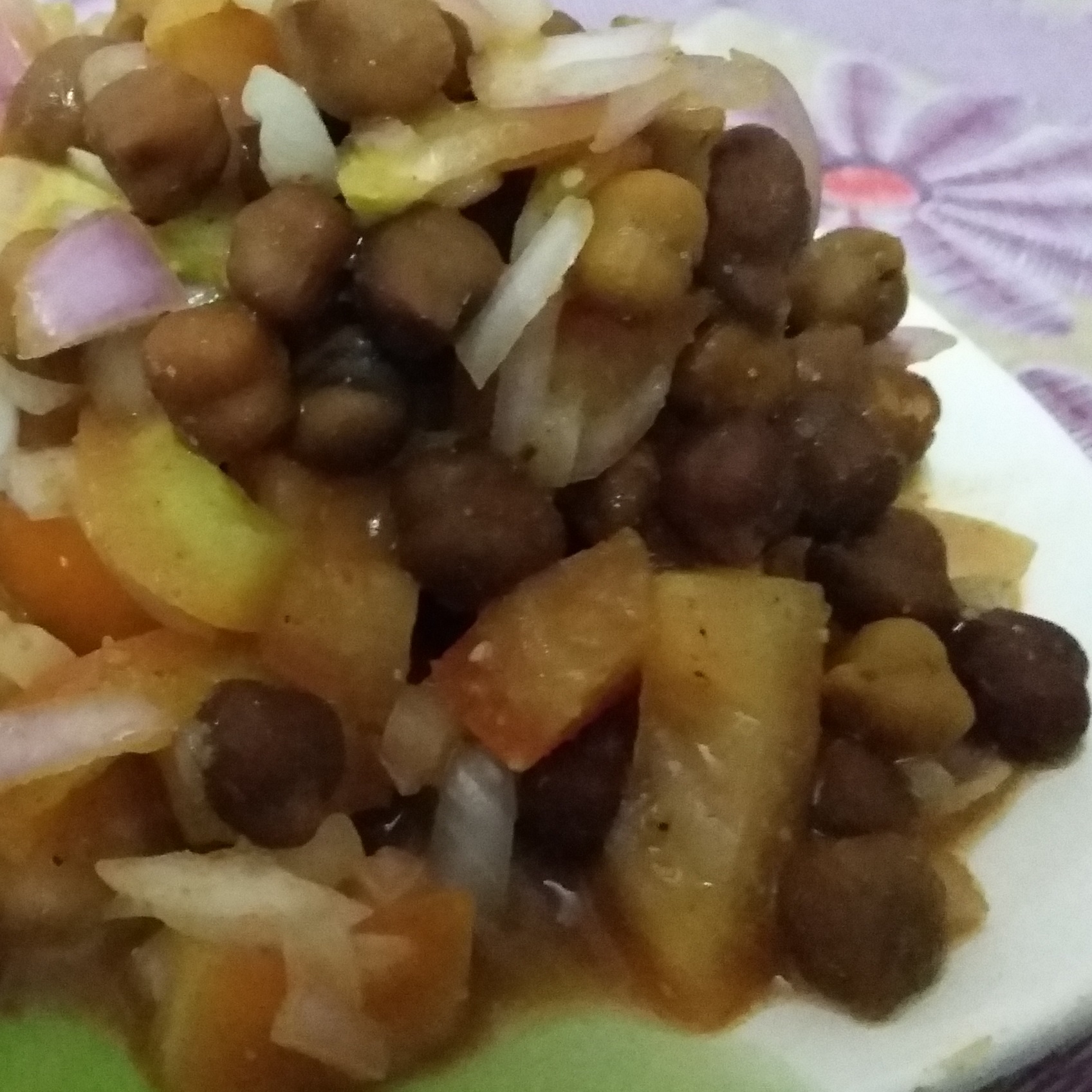 Black Chana Chat