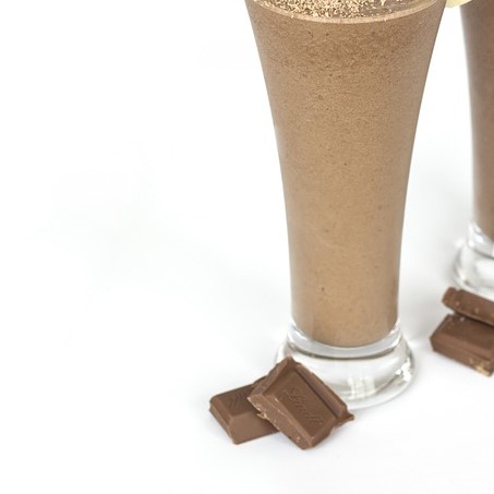 Popcorn and Chocolate Shake Popcorn and Chocolate Shake