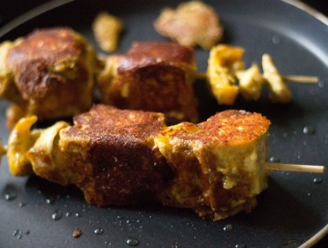 Achari Mushroom Tikka