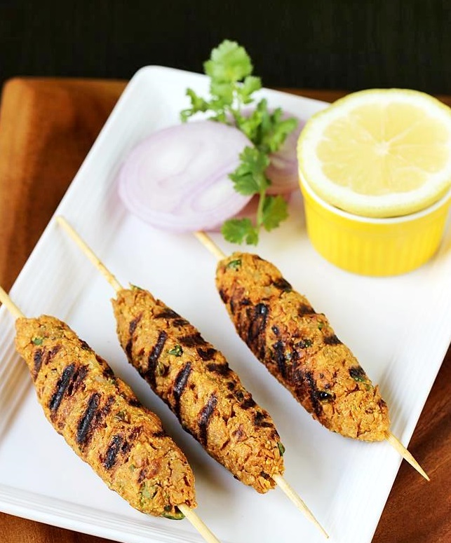 Veg. Seekh Kabab