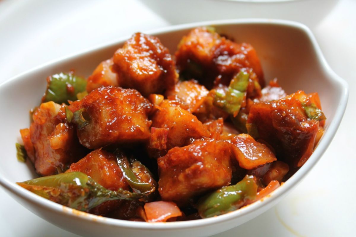 Cheese Chilly Dry / Gravy
