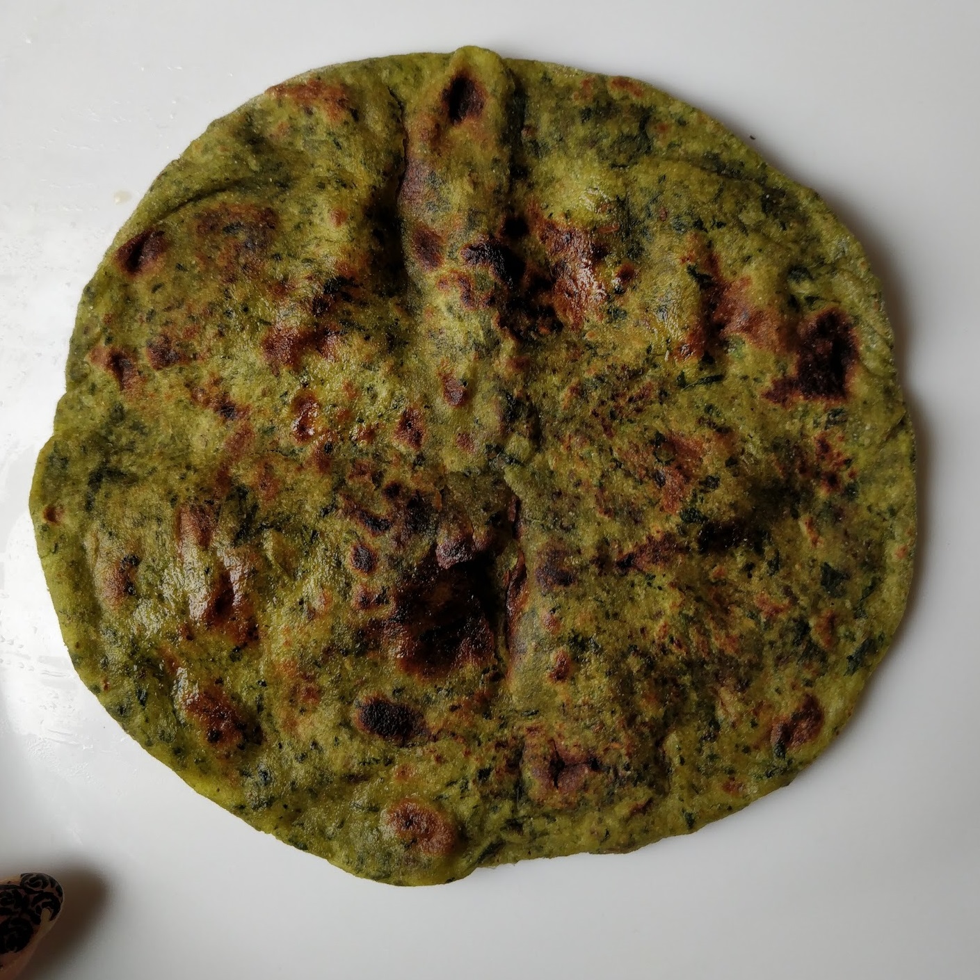 Hari Mirchi Parantha