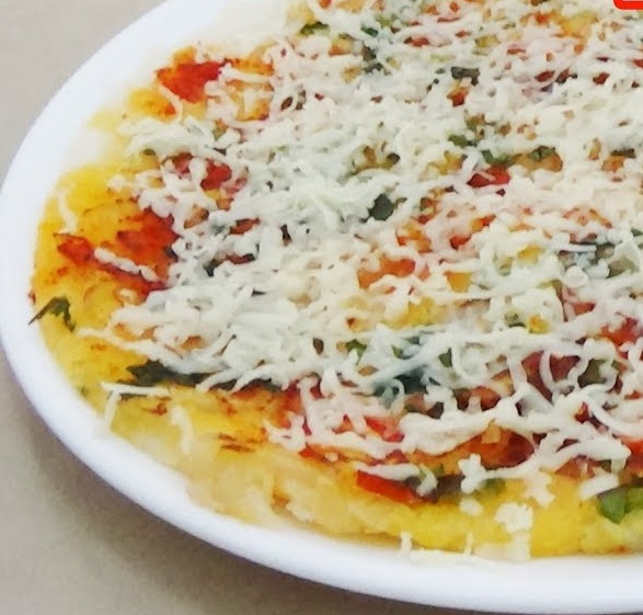 Onion Cheese Uttapam